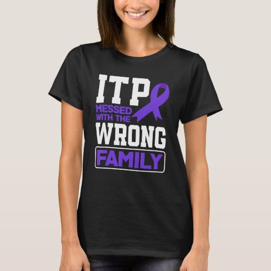 T-shirt Connaissance erronée du système ITP de la famille  (Devant)