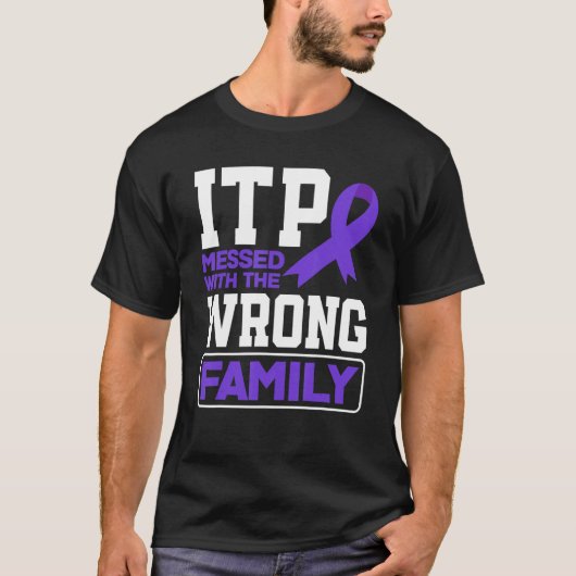 T-shirt Connaissance erronée du système ITP de la famille (Devant)