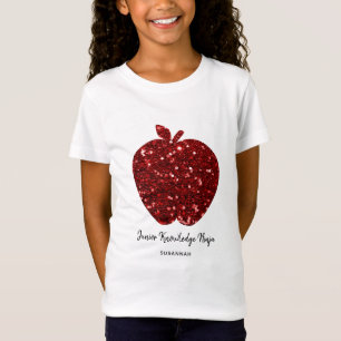 T-Shirt Connaissance junior Ninja Faux Parties scintillant