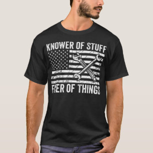 T-shirt Connaisseur de Choses Réparateur de Trucs Papa Méc
