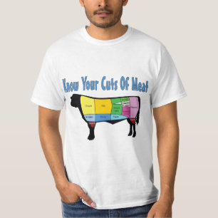 T-shirt Connaissez vos coupes de viande