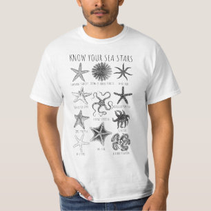 T-shirt Connaissez vos étoiles de mer - Groupes Starfish