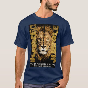 T-shirt Connaissez Votre Pouvoir Lion Street Art Typograph