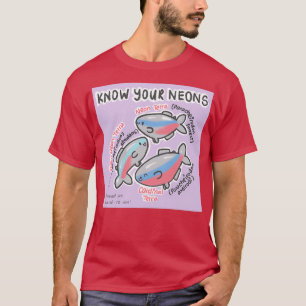 T-shirt Connaissez votre Théâtre de néon