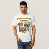 T-shirt Connaissez-Vous Ces Objets ? Moi Oui ! – Nostalgie (Devant entier)