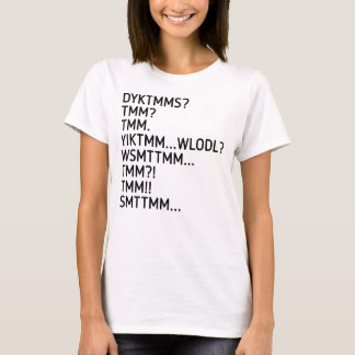 T-shirt Connaissez-vous la chemise de l'homme au muffin, D