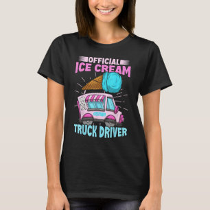 T-shirt Conne de crème glacée pour chauffeur de camion à g