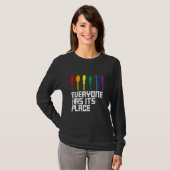 T-shirt Connecteur De Câble Lgbtq Pride Mois (Devant entier)