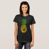 T-shirt Connecteurs d'ananas Connecteur de forme d'ananas (Devant entier)