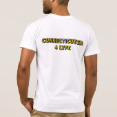 T-shirt Connecticuleux 4 Lyfe (Dos)