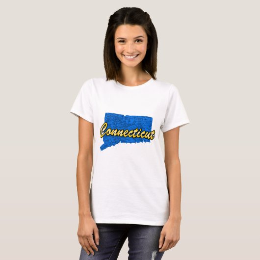 T-shirt Connecticut (Devant entier)