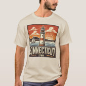 T-shirt Connecticut (Devant)