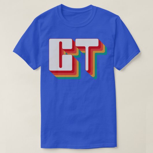 T-shirt Connecticut (Design devant)