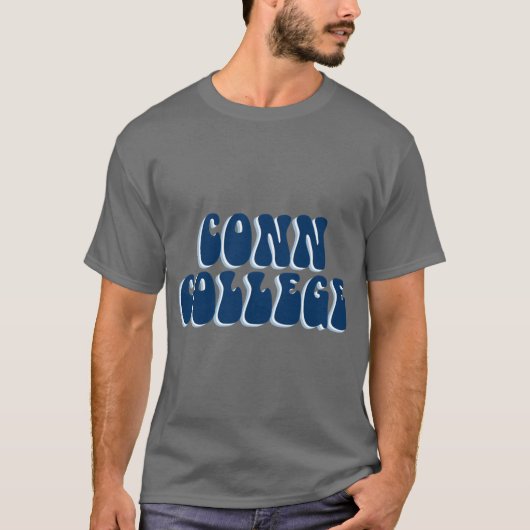 T-shirt Connecticut College 1 (Devant)
