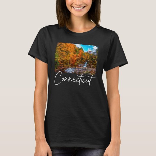 T-shirt Connecticut Connecticut Touris Connecticut (Devant)