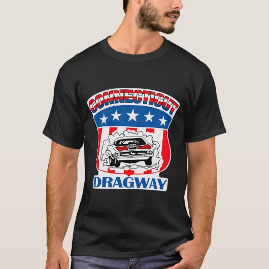 T-shirt Connecticut Dragway (Devant)