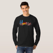 T-shirt Connecticut Home State Pride Map Usa (Devant entier)