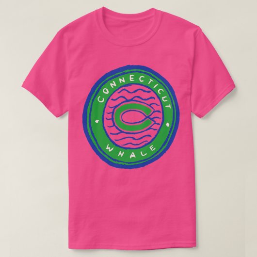T-shirt Connecticut Whaleeee (Design devant)