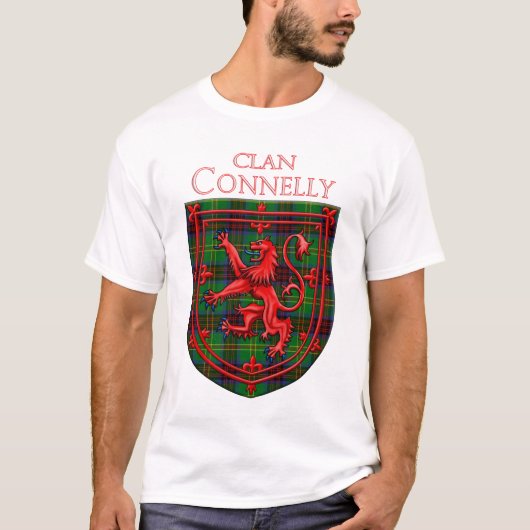 T-shirt Connelly Hunting Tartan Scottish Plaid (Devant)