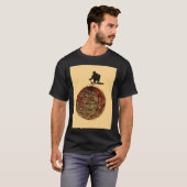 T-shirt Connexion Abstraite (Devant entier)
