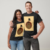 T-shirt Connexion Abstraite (Unisexe)