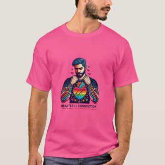 T-shirt Connexion coeur