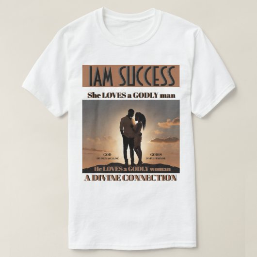 T-SHIRT CONNEXION DIVINE (Design devant)