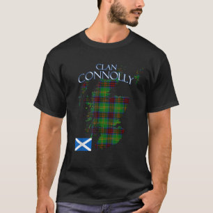 T-shirt Connolly Scottish Clan Tartan Scotland T Shirt