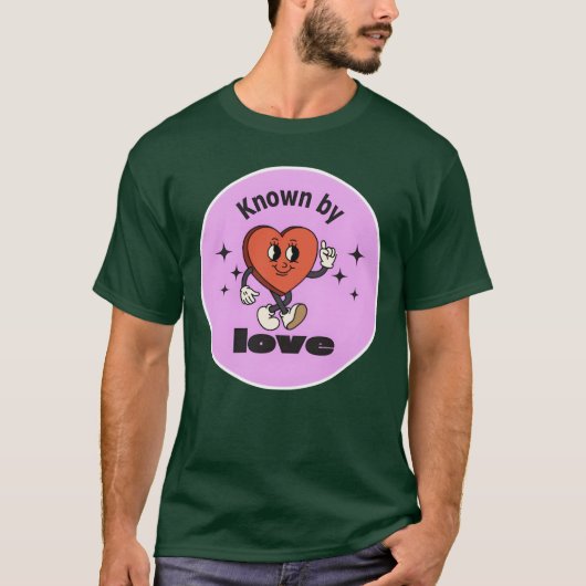 T-shirt Connu par Love boy (Devant)