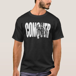 T-shirt Conquer, Ronnie Coleman M. Olympia Bodybuilding G