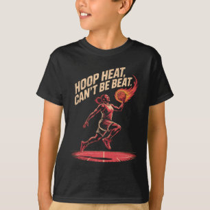T-shirt Conquérant du terrain de Hoop Heat pour les fans d