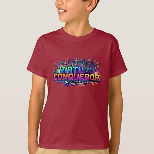 T-shirt Conquérant Virtuel (Devant)