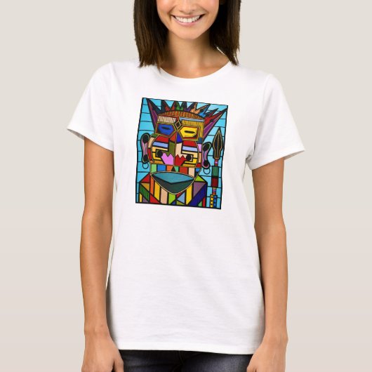 T-shirt "Conquérir et conquérir" par Ruchell Alexander (Devant)