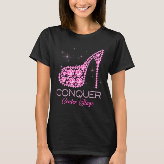 T-shirt Conquérir la scène centrale (Devant)