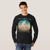 T-shirt Conquérir les pistes avec I Know Things Funny Snow (Devant entier)