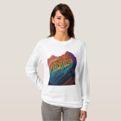 T-shirt Conquérir vos montagnes (Devant entier)