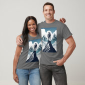 T-shirt Conquérir vos objectifs : Monter vers le succès (Unisexe)
