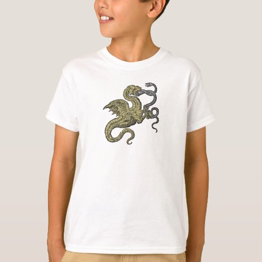 T-shirt Conquête du dragon sur le serpent (Devant)
