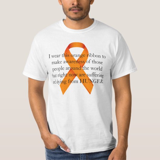 T-shirt Conscience 1 de faim (Devant)