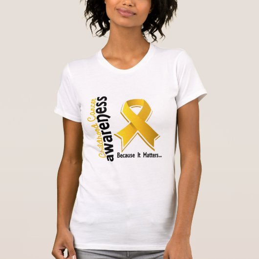 T-shirt Conscience 5 de Cancer d'enfance (Devant)