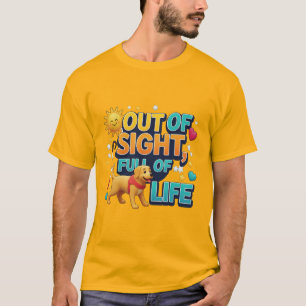 T-shirt Conscience Aveugle Pleine de Vie