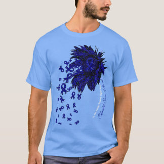 T-shirt Conscience colorectal tournesol personne ne combat