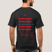 T-shirt Conscience Corpo détectée système Cyberpunk (Dos)