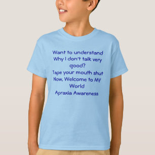 T-shirt Conscience d'apraxie