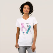 T-shirt Conscience de Cancer (Devant entier)