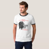 T-SHIRT CONSCIENCE DE CANCER DE LA PEAU (Devant entier)
