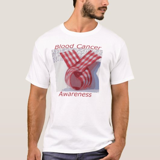 T-shirt Conscience de Cancer de sang (Devant)
