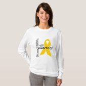 T-shirt Conscience de Cancer d'enfance (Devant entier)