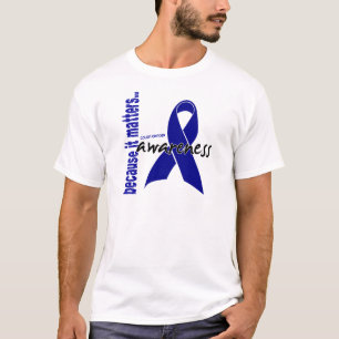 T-shirt Conscience de cancer du colon