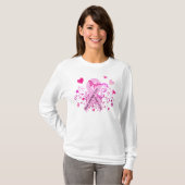 T-shirt Conscience de cancer du sein (Devant entier)